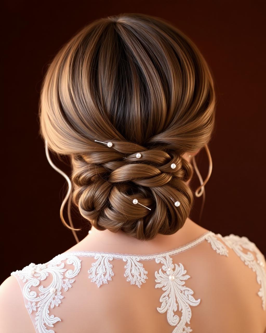 Chignon mariée — Espace La Perle Zarzis